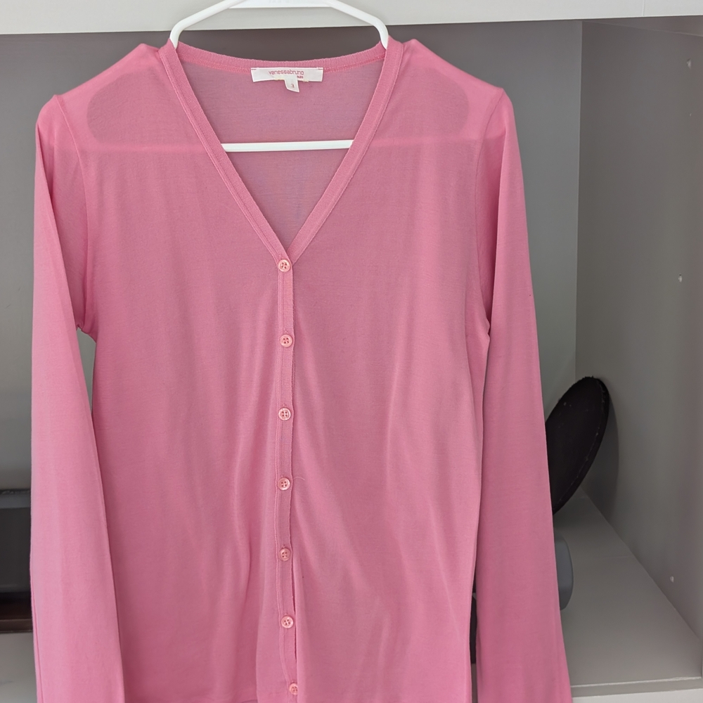 Vanessa Bruno Pink Cardigan
